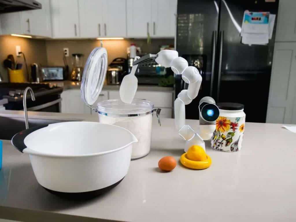 robots in kitchen