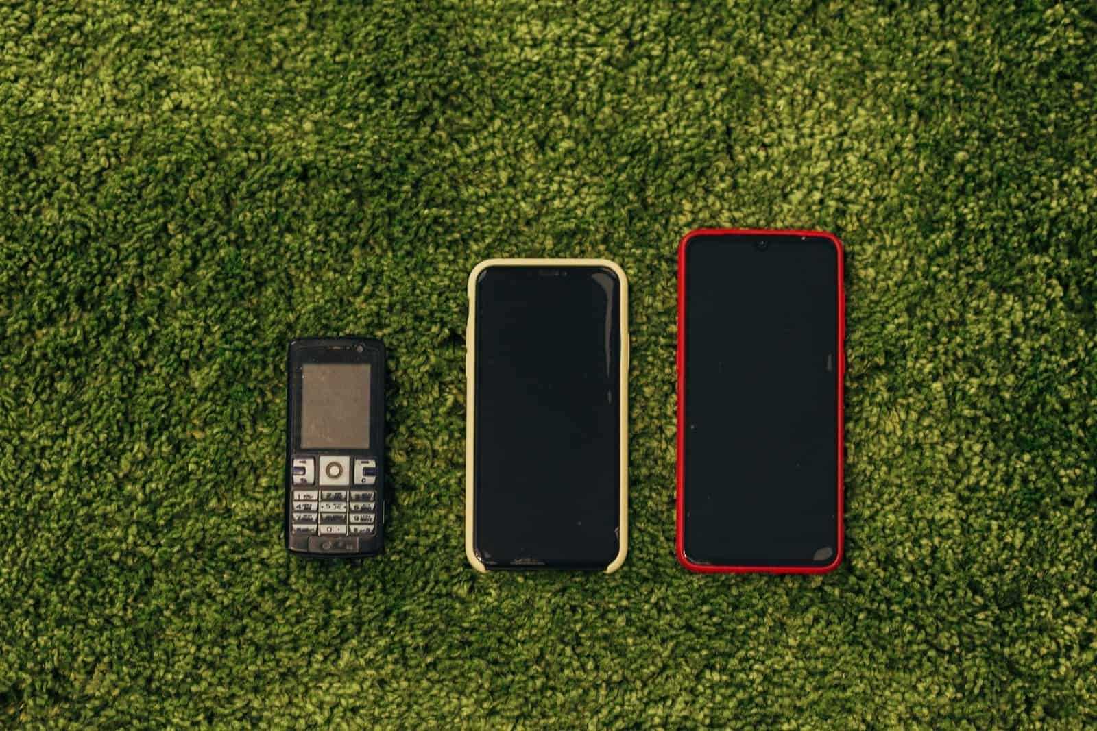 Generations of smartphones