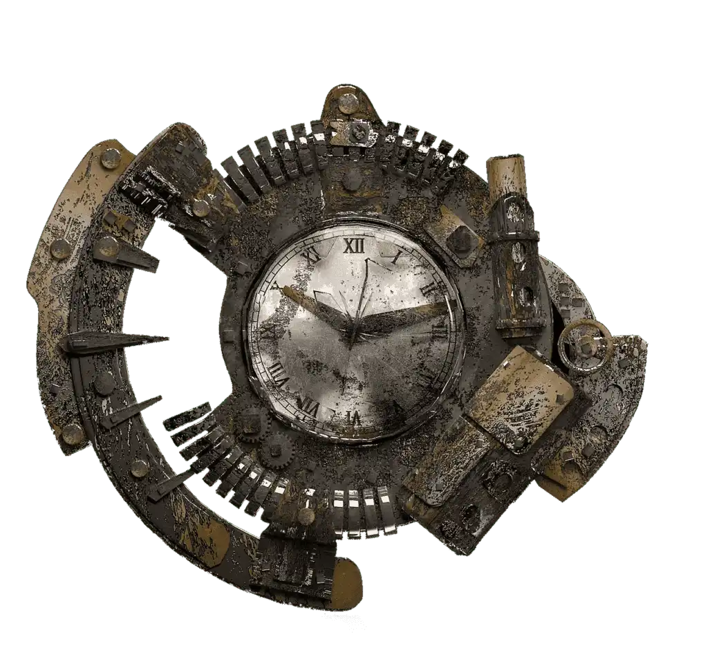 Perpetual motion clock